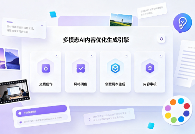 顺昌县AI智能内容优化创新 多模态生成技术丰富数字内容创作生态
